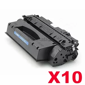 10 x HP Q5949X (49X) Compatible Black Toner Cartridge - 6,000 Pages