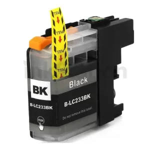 Compatible Brother LC-233BK Black Ink Cartridge - 550 pages