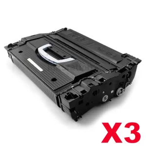 3 x HP C8543X (43X) Compatible Black Toner Cartridge - 30,000 Pages