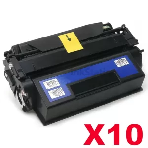 10 x HP Q7553X (53X) Compatible Black Toner Cartridge - 7,000 Pages