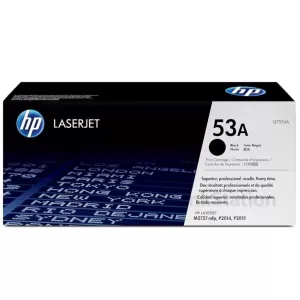 1 x HP Q7553A (53A) Genuine Black Toner Cartridge - 3,000 Pages