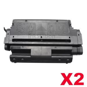 2 x HP C3909A (09A) Compatible Black Toner Cartridge - 15,000 Pages
