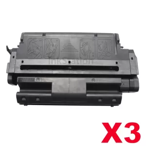 3 x HP C3909A (09A) Compatible Black Toner Cartridge - 15,000 Pages
