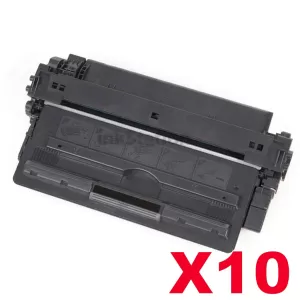 10 x Q7516A (16A) Compatible Black Toner Cartridge - 12,000 Pages