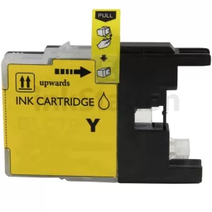 Compatible Brother LC40Y Yellow Ink Cartridge - 450 pages