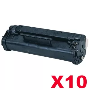 10 x HP C3906A (06A) Compatible Black Toner Cartridge - 2,500 Pages