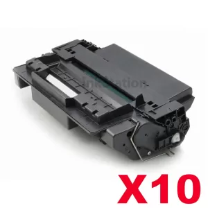10 x HP Q7551X (51X) Compatible Black Toner Cartridge - 13,000 Pages