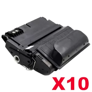 10 x HP Q1338A (38A) Compatible Black Toner Cartridge - 12,000 Pages