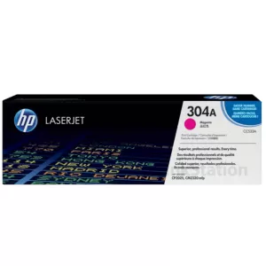 HP CC533A (304A) Genuine Magenta Toner Cartridge - 2,800 Pages