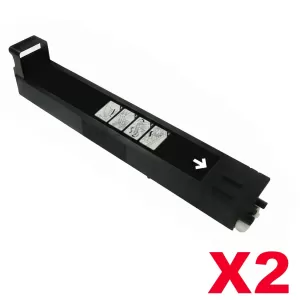 2 x HP CB380A (823A) Compatible Black Toner Cartridge - 16,500 Pages