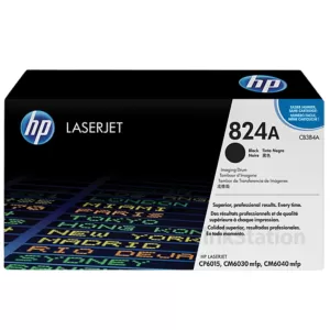 HP CB384A (824A) Genuine Black Drum Unit - 35,000 Pages