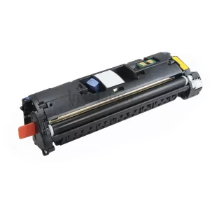 HP Q3962A (122A) Compatible Yellow High Yield  Toner Cartridge - 4,000 Pages