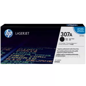 HP CE740A (307A) Genuine Black Toner Cartridge - 7,000 Pages