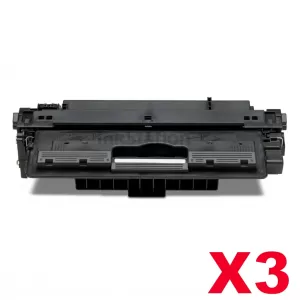 3 x HP Q7570A (70A) Compatible Black Toner Cartridge - 15,000 Pages