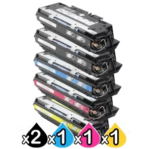 5 Pack HP Q2670A-2683A (308A/311A) Compatible Toner Cartridges [2BK,1C,1M,1Y]