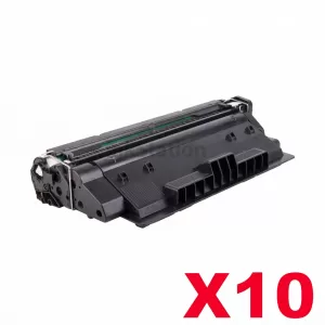 10 x HP CF214X (14X) Compatible Black Toner Cartridge - 17,500 Pages