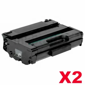 2 x Ricoh SP3400HS Compatible Black Toner Cartridge [406517] - 5,000 pages