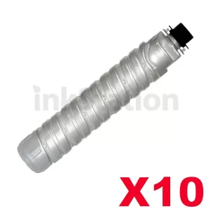 10 x Ricoh Type 1230D Compatible Black Toner Cartridge [885473] - 9,000 pages