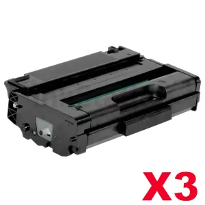 3 x Ricoh SP3400HS Compatible Black Toner Cartridge [406517] - 5,000 pages