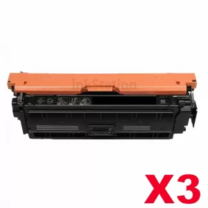 3 x HP 213A W2130A Compatible Black Toner Cartridge - 3,500 pages