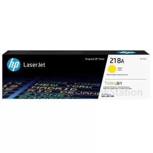 HP 218A W2182A Genuine Yellow Toner Cartridge - 1,200 pages