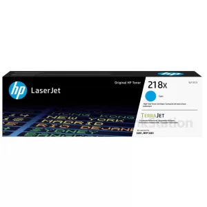 HP 218X W2181X Genuine Cyan High Yield Toner Cartridge - 2,500 pages