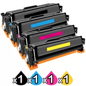 4 Pack HP W2180X-W2183X (218X) Compatible High Yield Toner Cartridges Combo [1BK,1C,1M,1Y]