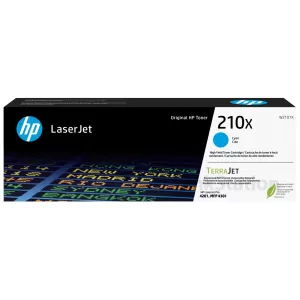 HP 210X W2101X Genuine Cyan High Yield Toner Cartridge - 5,500 pages