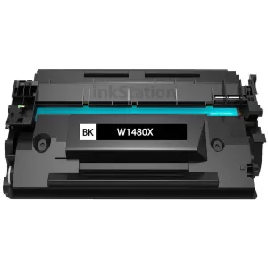 1 x HP 148X W1480X Compatible Black High Yield Toner Cartridge - 9,500 Pages
