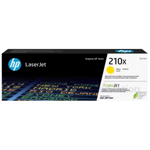 HP 210X W2102X Genuine Yellow High Yield Toner Cartridge - 5,500 pages