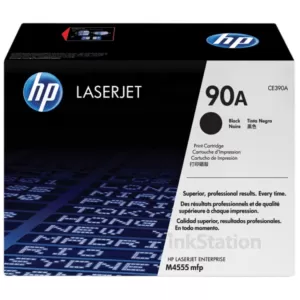 1 x HP CE390A (90A) Genuine Black Toner Cartridge - 10,000 Pages
