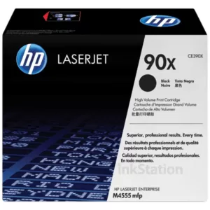 1 x HP CE390X (90X) Genuine Black High Yield Toner Cartridge - 24,000 Pages