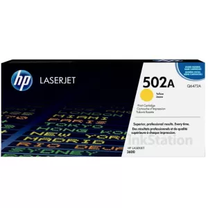HP Q6472A (502A) Genuine Yellow Toner Cartridge - 4,000 Pages