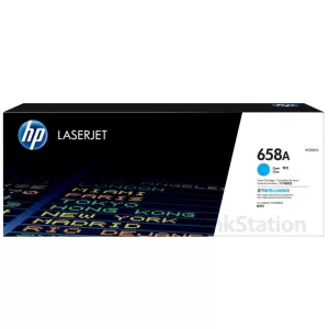 HP 658A W2001A Genuine Cyan Toner Cartridge - 6,000 pages