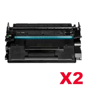 2 x HP 89A CF289A Compatible Black Toner Cartridge - 5,000 Pages