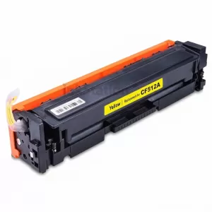 HP 204A (CF512A) Compatible Yellow Toner Cartridge - 900 pages