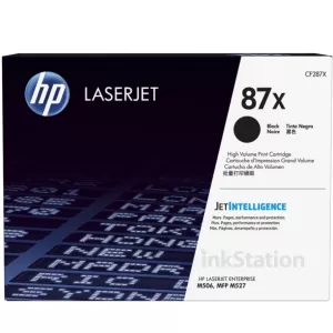 1 x HP CF287X (87X) Genuine Black Toner Cartridge - 18,000 Pages