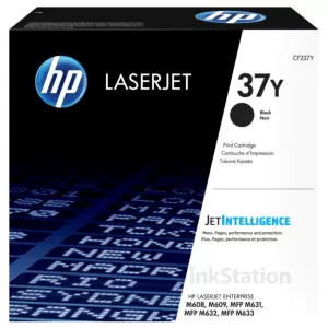 1 x HP CF237Y (37Y) Genuine Black Extra High Yield Toner Cartridge - 41,000 Pages