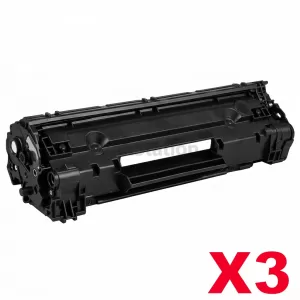 3 x HP CF279A (79A) Compatible Black Toner Cartridge - 1,000 Pages