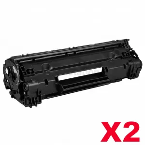 2 x HP CF279A (79A) Compatible Black Toner Cartridge - 1,000 Pages