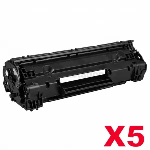 5 x HP CF279A (79A) Compatible Black Toner Cartridge - 1,000 Pages