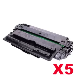 5 x HP 93A CZ192A Compatible Toner Cartridge - 12,000 pages