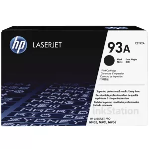 1 x HP 93A CZ192A Genuine Toner Cartridge - 12,000 pages