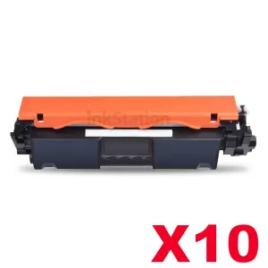 10 x HP CF230X (30X) Compatible Black High Yield Toner Cartridge - 3,500 Pages