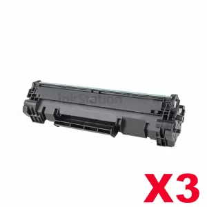 3 x HP 48A CF248A Compatible Black Toner Cartridge - 1,000 Pages