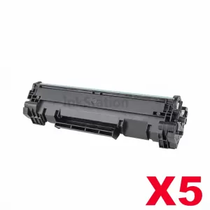 5 x HP 48A CF248A Compatible Black Toner Cartridge - 1,000 Pages