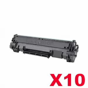 10 x HP 48A CF248A Compatible Black Toner Cartridge - 1,000 Pages