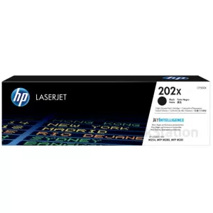 HP CF500X (202X) Genuine Black High Yield Toner Cartridge - 3,200 Pages