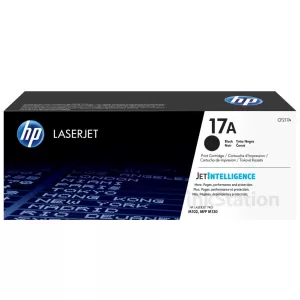 1 x HP CF217A (17A) Genuine Black Toner Cartridge - 1,600 Pages