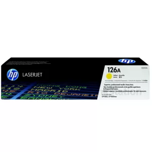 HP CE312A (126A) Genuine Yellow Toner Cartridge - 1,000 Pages